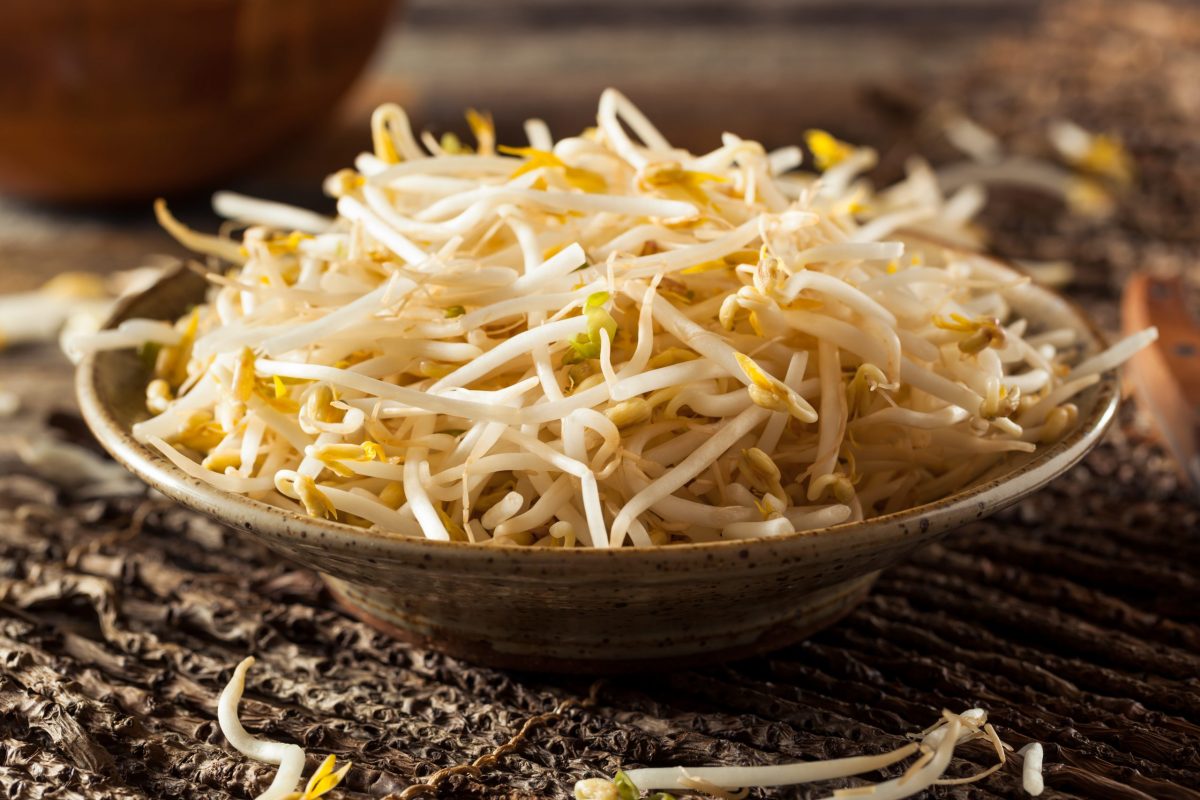Where to find bean sprouts in the grocery store